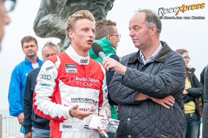 DTM- publieksevenement in het centrum van Zandvoort