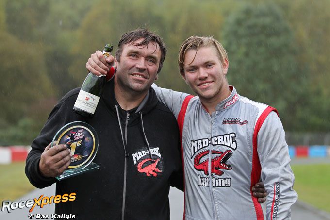 Bart en Lucas Vermaas succes voor vader en zoon met NK-titel