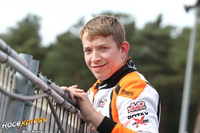 Pepijn Kraaijeveld sterke race in Genk