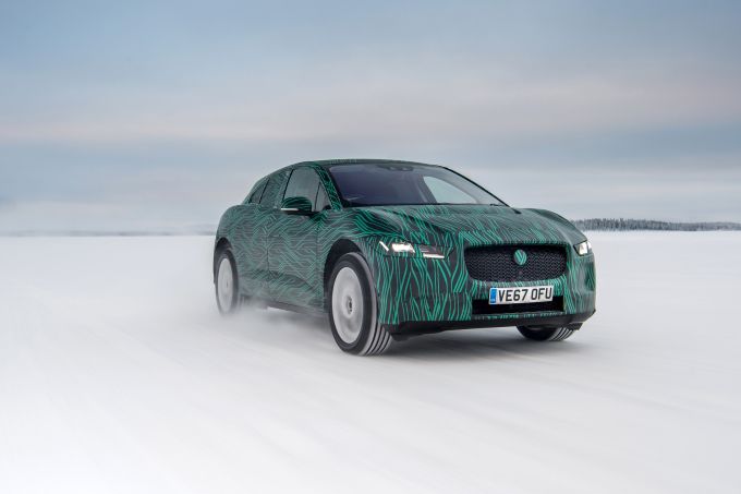 Snelle Jaguar I-Pace laadt snel op