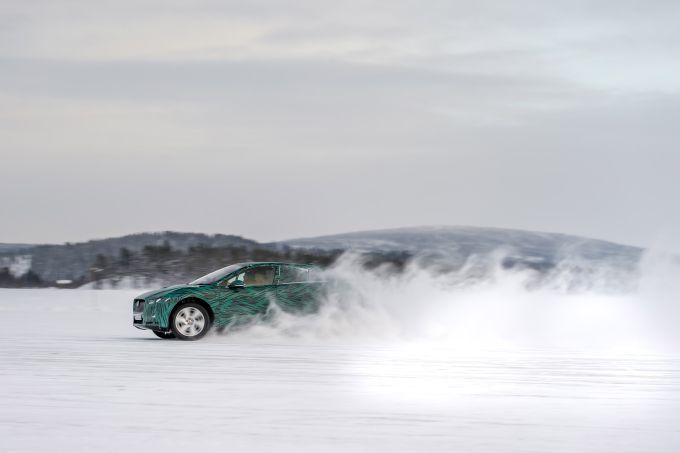 Snelle Jaguar I-Pace laadt snel op