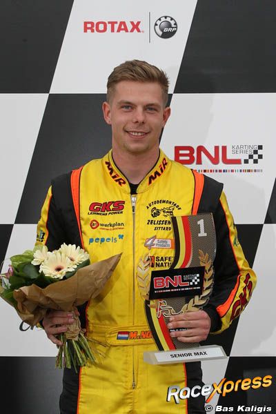 Mick Nolten podium zege BNL