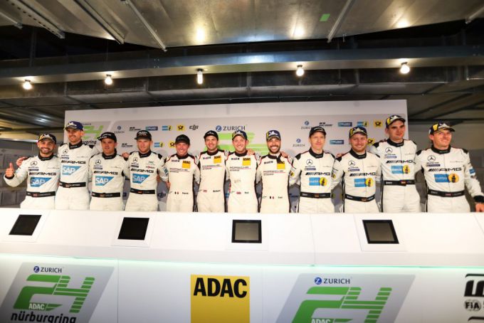 Podium 24 Stunden Nürbrugring Nordschleife