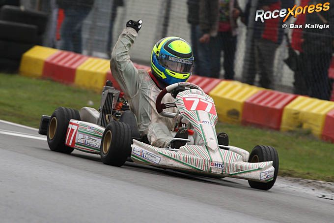 Bruno Mulders knappe inhaalrace