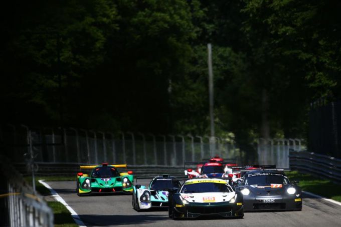 ELMS monza #55 Ferrari