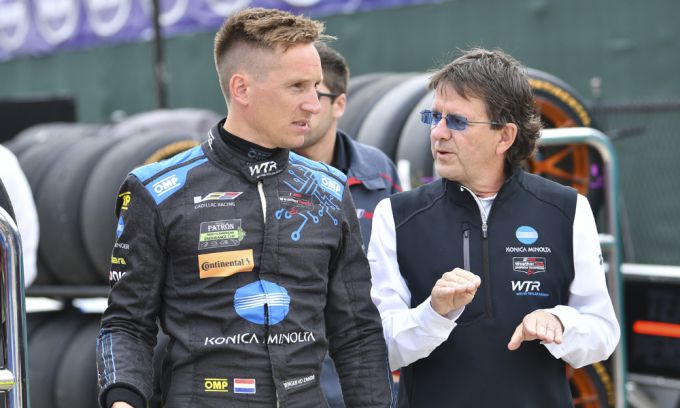 Renger van der Zande en Wayne Taylor