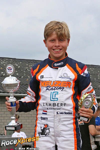 Senna van Soelen blij met podium