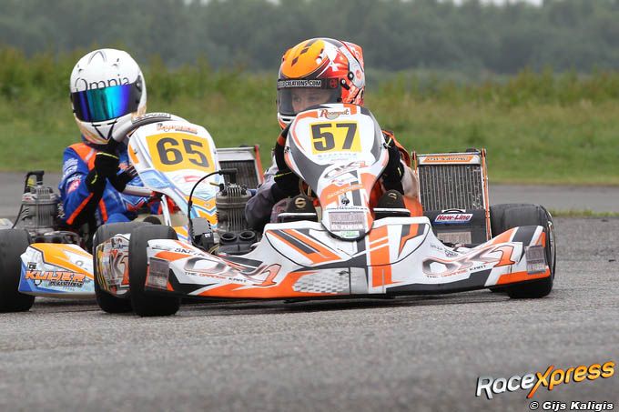Youri Bonte op weg naar podium