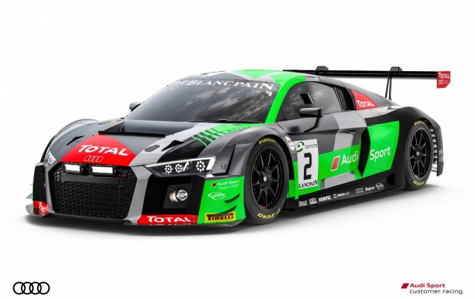 Total 24 Hours of Spa: De kleuren en nieuwe rijderscombinaties van Audi onthuld
