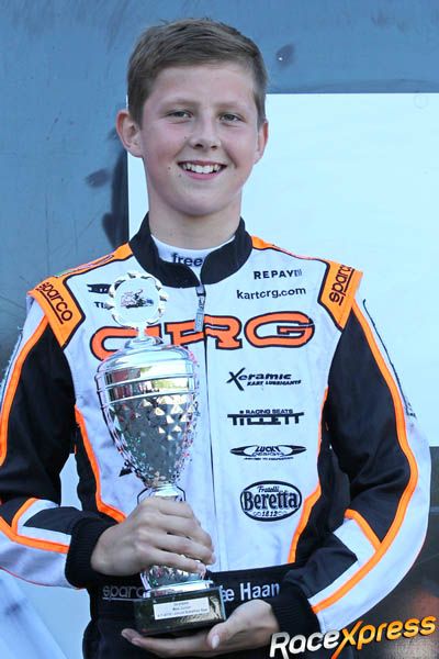 Robert de Haan podium