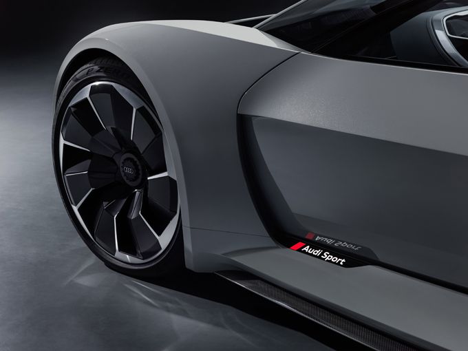 Audi PB18 e-tron Audi Sport logo