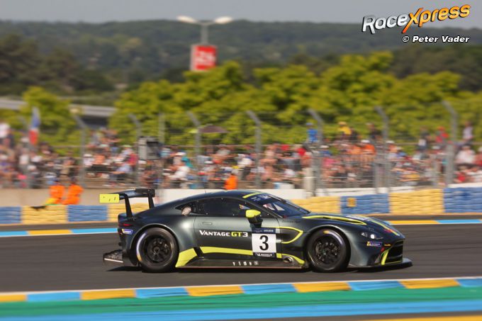 Aston Martin DB11 GT3 side Le Mans RX foto Peter Vader