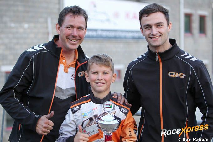Youri Bonte, vader Gommert en coach Jesse Smeets