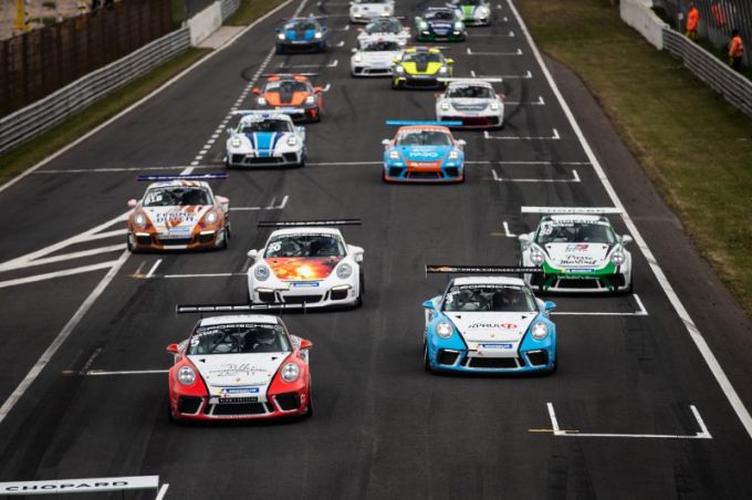 Porsche Benelux Cup startveld