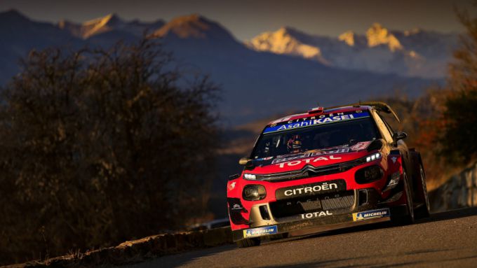 Ogier Citroen C3 Monte Carlo 2019