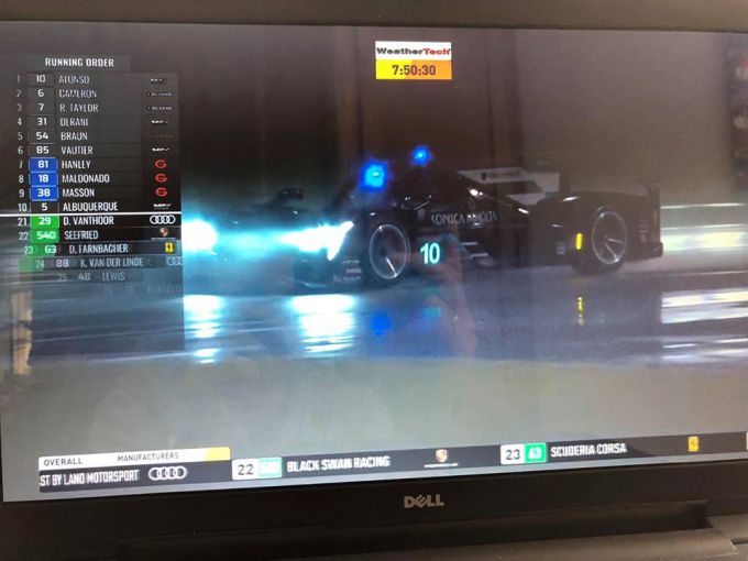 24H Daytona Alonso aan de leiding