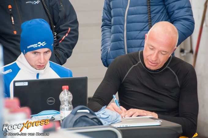 Tom Coronel in zijn nog maagdelijke witte CUPRA