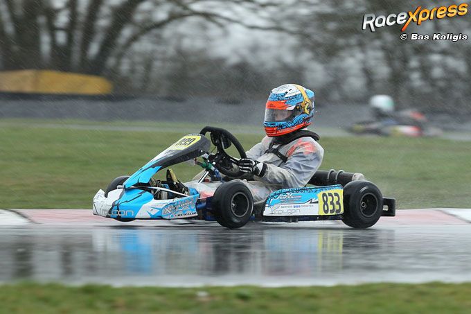 Sacha van t Pad Bosch snel in de regen