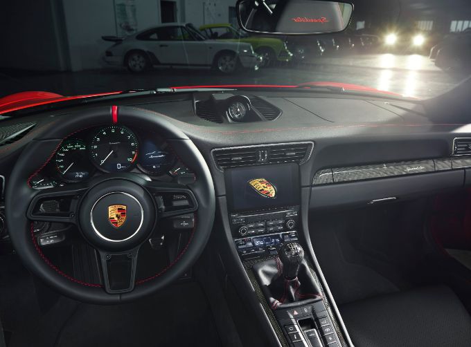 New York Porsche Speedster dashboard