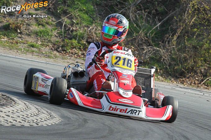 Robin Glerum op Birel naar podium