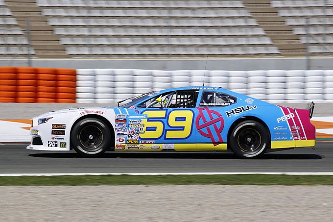 Team Bleekemolen Ford Mustang Nascar Whelen Euro Valencia