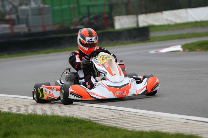 Sam Claes karting Mariembourg