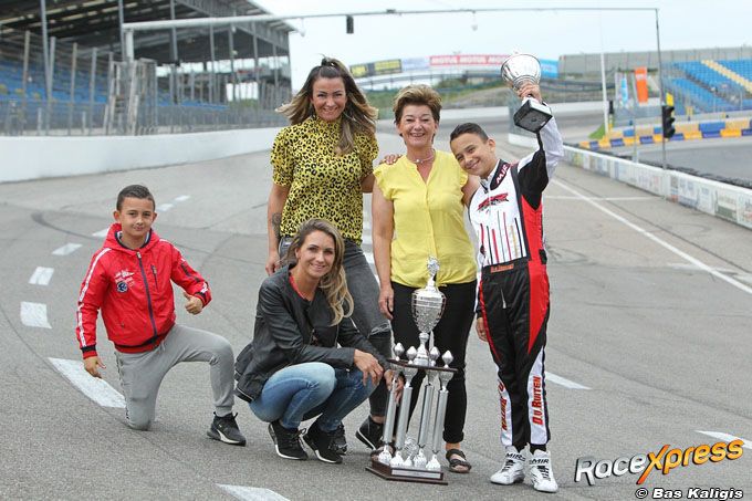 Dani van Rieten en familie