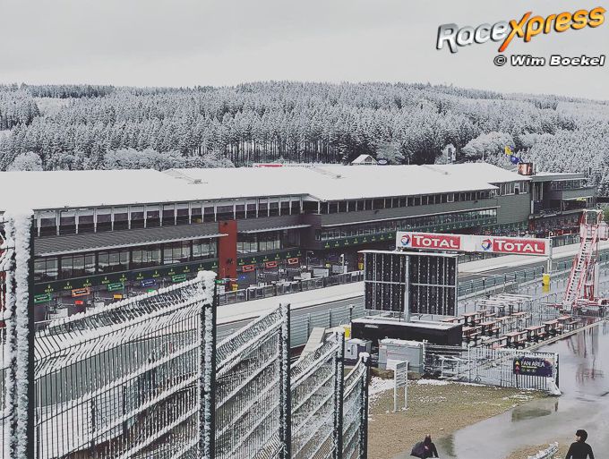 Winter wonderland tijdens FIA World Endurance op Spa-Francorchamps