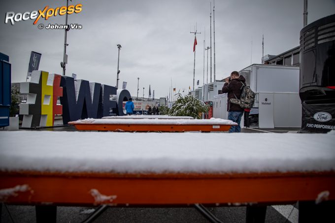 Winter wonderland tijdens FIA World Endurance op Spa-Francorchamps