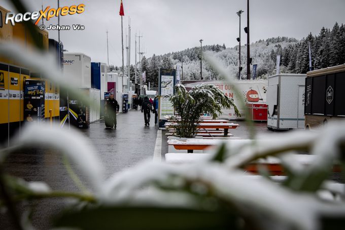 Winter wonderland tijdens FIA World Endurance op Spa-Francorchamps
