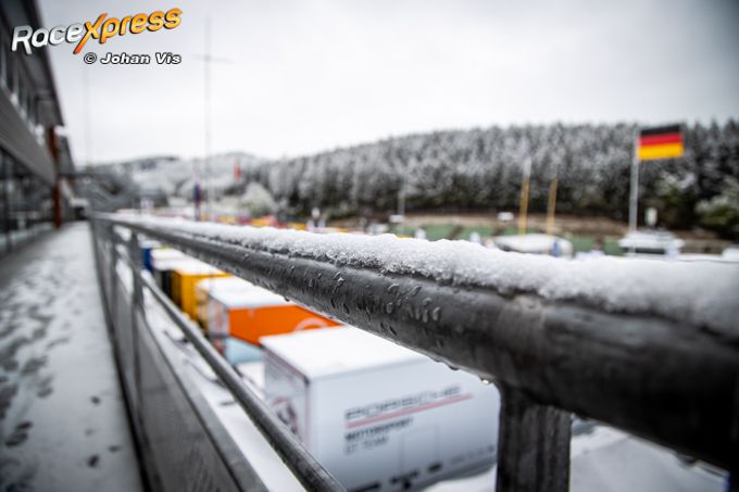 Winter wonderland tijdens FIA World Endurance op Spa-Francorchamps