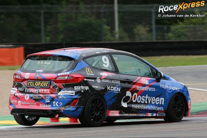 Rik Koen bij autosportdebuut P3 Ford Fiesta
