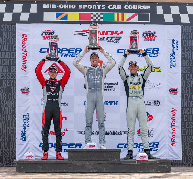 Rinus VeeKay Mid-Ohio