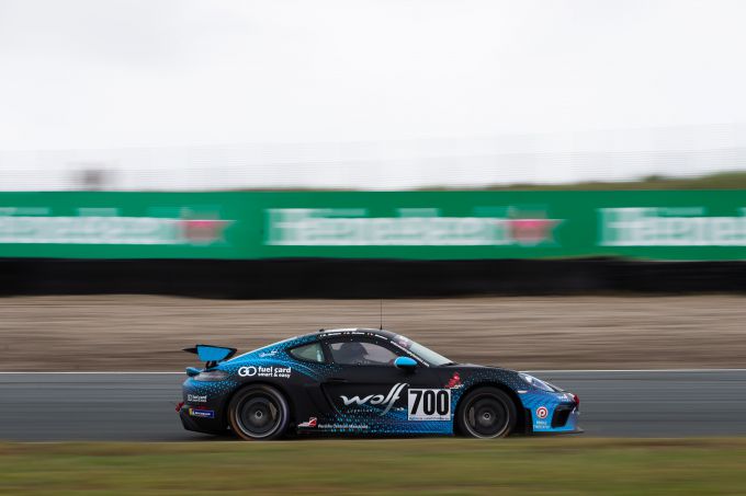 Porsche Endurance Trophy Cayman klasse blauwe Cayman