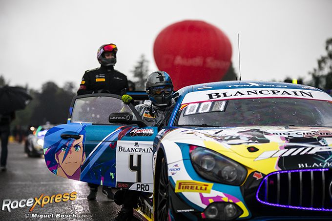 Yelmer Buurman startgrid 24H Spa 2019