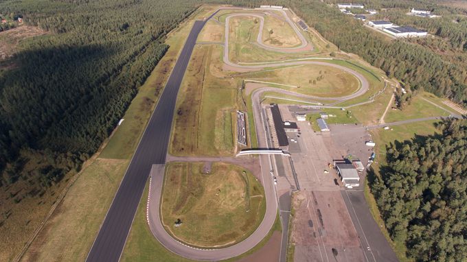 Scandinavian raceway Anderstorp Sweden