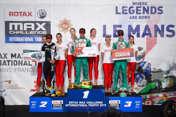 Ilian Bruynseels podium
