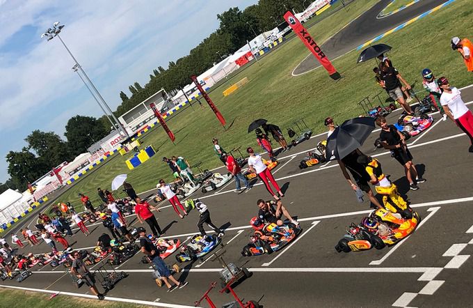 Max Sadurski P4 startgrid