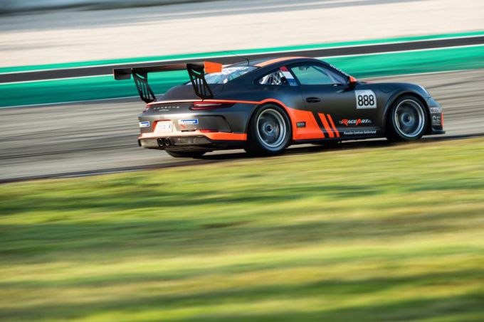 Roger Grouwels in actie op Circuit de Barcelona-Catalunya