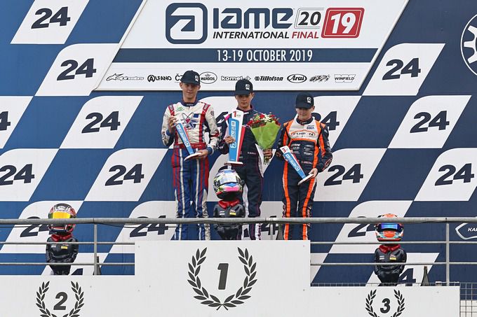 Robert de Haan links vice kampioen op WK IAME in Le Mans