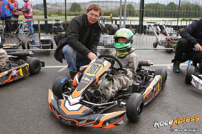 Vader Mark en zoon Roberto Baas