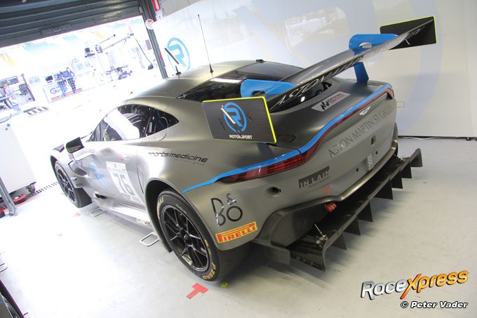 Aston Martin GT3 R-Motorsport pitbox rear Monza RX foto Peter Vader