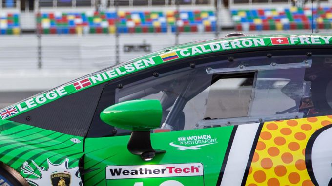 24H Daytona Iron Dames namenLamborghini Huracan GT3