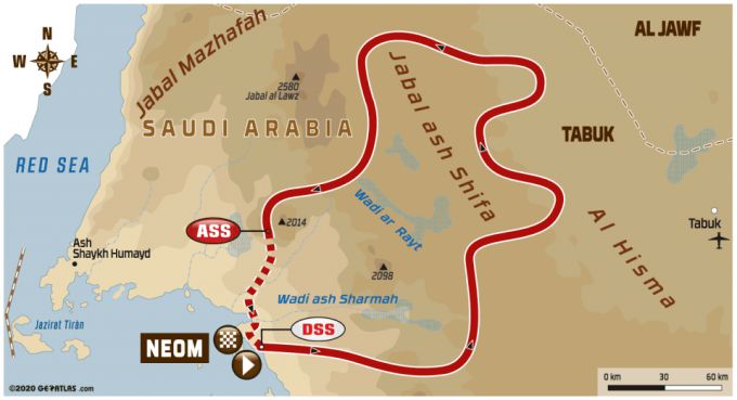 Dakar 2020 stage3