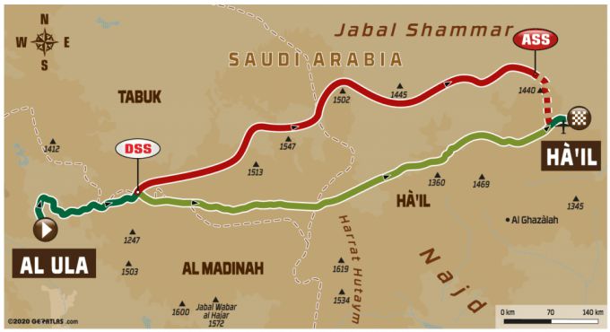 Dakar 2020 stage 5