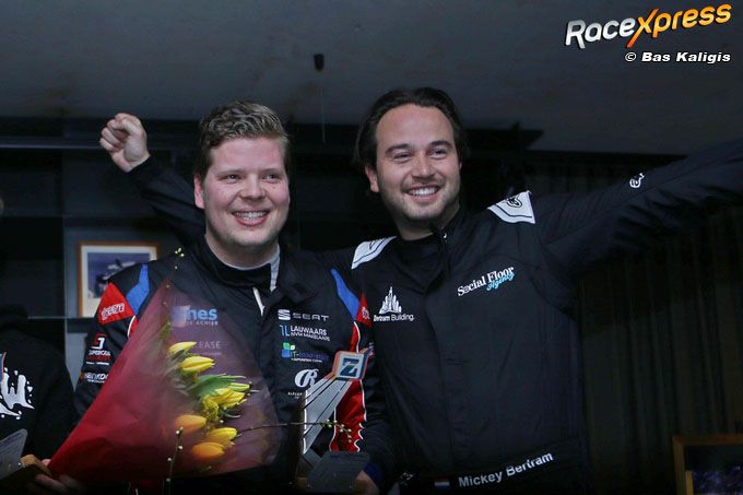 Max Veels en Mickey Bertram razendsnel duo