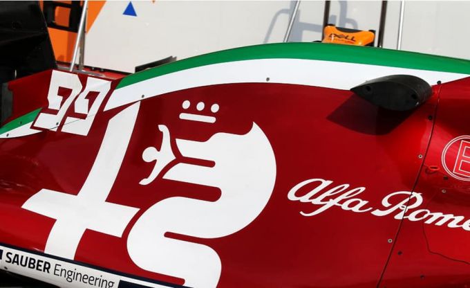 Alfa Romeo F1 Italian livery