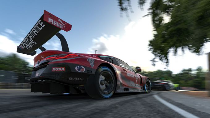 BMW M8 GTE IMSA Virginia Raceway