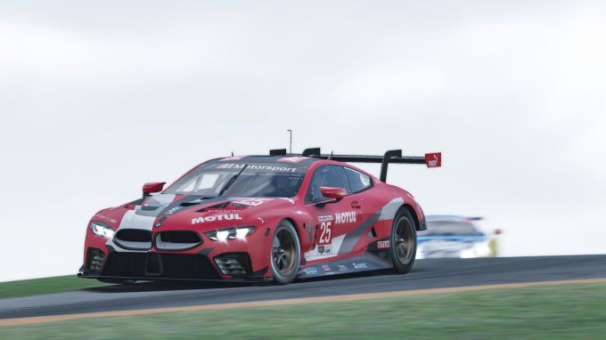 BMW M8 GTE IMSA Virginia Raceway