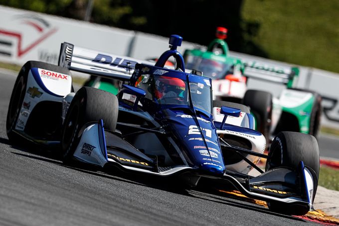 Rinus van Kalmthout (Rinus VeeKay) USA NTT Indy Car REV Group Grand Prix op Road America